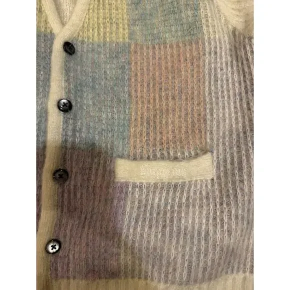 Supreme Brushed Grid Cardigan